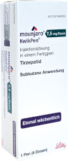 Mounjaro 7,5mg/Dosis Kwikpen Injektionslösung 1 Pen (1Pen = Bedarf für 4 Wochen)