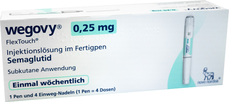 WEGOVY 0,25 mg FlexTouch Injektionslsg.Fertigpen